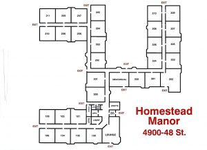 Floor Plan - Homestead Manor May 2018